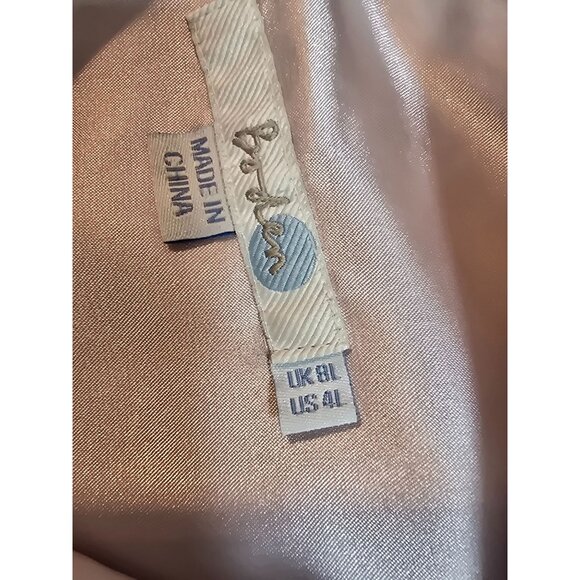 Boden Womens Sleeveless Floral‎ Midi Dress V-Neckline Pleated Bodice Size US 4 - Picture 6 of 16